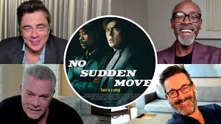NO SUDDEN MOVE Cast Interview: Cheadle, Del Toro, Hamm, Liotta, Fraser, Harbour, Culkin and more! video