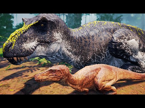 Junior, O Tiranossauro Rex! FILHOTE! Parte da Jornada é o Fim (#4/FINAL) | The Isle Realismo | PT/BR