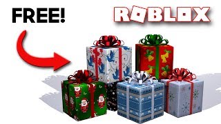 FREE ROBLOX CHRISTMAS ITEMS!
