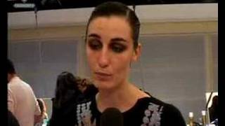 fashiontv | FTV.com - MODEL TALK- ERIN O CONNOR FW MILAN