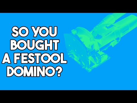 Top tips if you just bought a Festool Domino DF 500