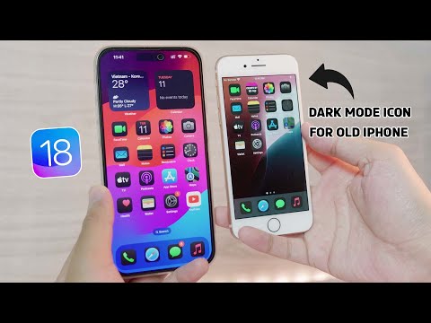 Bring iOS 18 Dark Mode icon to Older iPhone FREE – How to Get it