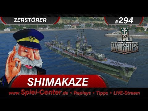 World of Warships Replay #294: Shimakaze [ 4 Kills | 182 K ] deutsch