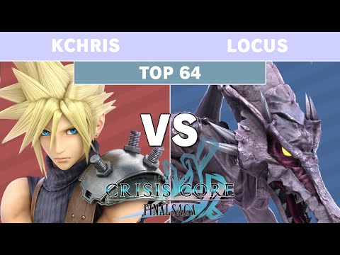 2GG Crisis Core - Kchris (Cloud) Vs. Locus (Ridley) Top 64 Winners Side - Smash Ultimate