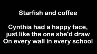 Prince - Starfish and Coffee   (Lyrics)
