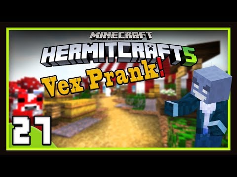 HermitCraft Season 5: Big Pranks And Progress!   (Minecraft 1.12)