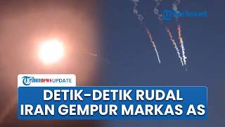 Detik-detik Rudal Jarak Jauh Iran Melesat, Bombardir 21 Pangkalan Militer AS di Seluruh Timur Tengah