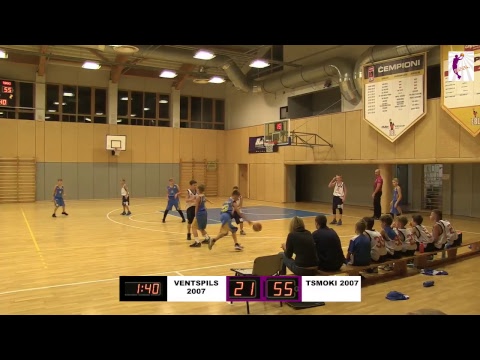 BBBL U12 TSMOKI 2007 - VENTSPILS 2007