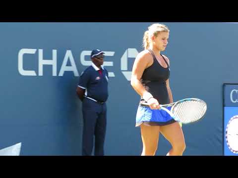 Yana Fett Looking Great but unfortunately Looses the 3rd Round in USOPEN 2017 Qualifiyers