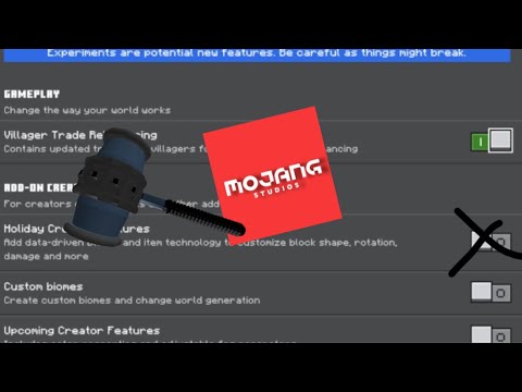 BRING BACK HOLIDAY CREATOR FEATURES MOJANG