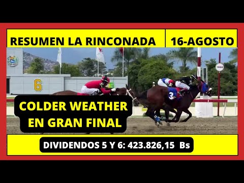 RESUMEN COMPLETO 👉 LA RINCONADA INH HOY DOMINGO 17 DE AGOSTO DE 2025