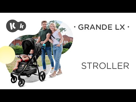 Kinderkraft Grande LX Burgundy Прогулочная Коляска