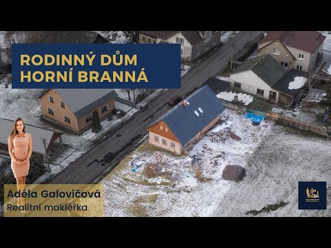 ⭐️ PRODÁNO ⭐️ Rodinný dům v započaté rekontrukci - Horní Branná