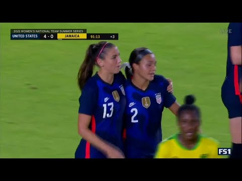 USWNT vs. Jamaica: Alex Morgan Goal - June 13, 2021