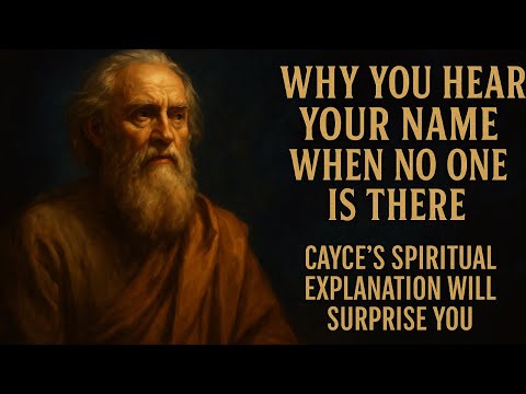 Why You Hear Your Name When No One Is There – Cayce’s Spiritual Explanation Will Surprise You