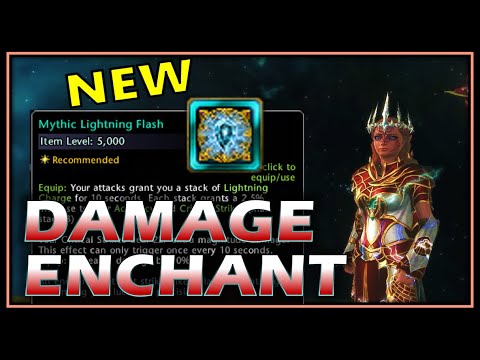 NEW BEST Lightning Flash Combat Enchantment for DPS (obtain & test) - Neverwinter Preview