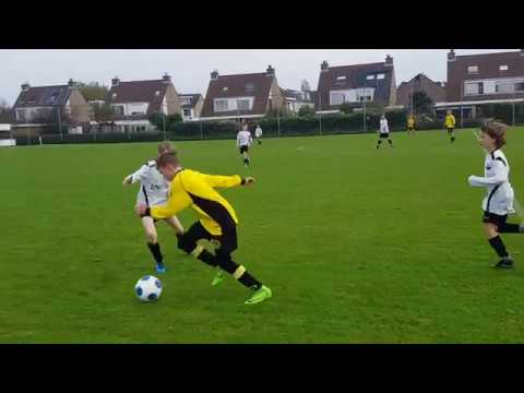KMD JO13-3 vs SV Nootdorp JO13-4, 4-11-2017, 2e helft