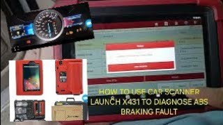 LAUNCH X431 PRO DIAGNOSTIC SCANNER BASIC TRAINING . ABS ESP ERROR FORD EXPLORER XLT 4X4.