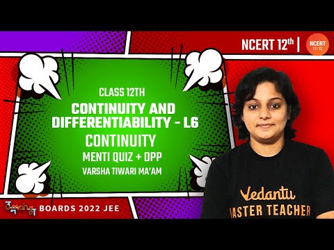 Continuity and Differentiability - L6 | Continuity | Menti Quiz + DPP | Umang | JEE Maths | Class 12