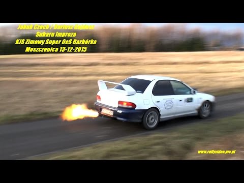 Jakub Czoch / Dariusz Gajdosz - Subaru Impreza - KJS Zimowy Super OeS Barbórka Moszczenica 2015