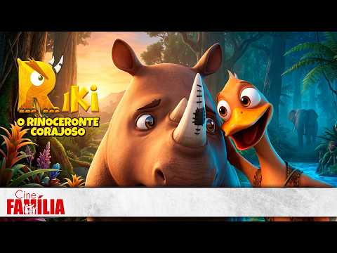 Riki - O Rinoceronte Corajoso • Filme de Animação • Filme Completo Dublado GRÁTIS | Cine Família 👩‍👦
