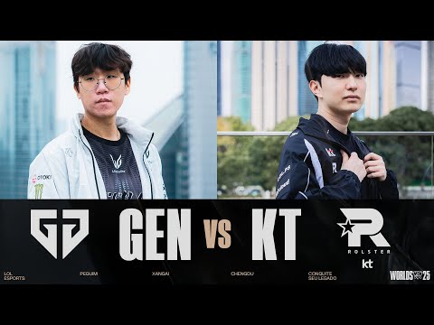 GEN x KT | Md5 | Worlds 2025 | Semifinais