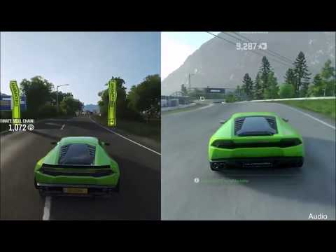 Forza Horizon 4 vs Driveclub - Direct Comparison - Graphics, Sound Comparison [Sunny]