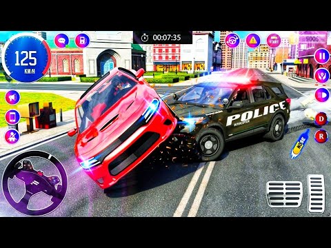 Police Chase and Escape Racing Simulator - Ambulance City Driver Brasil Tuning - Android GamePlay #7