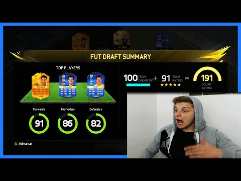 191 RATED TOTS FUT DRAFT CHALLENGE!!! - FIFA 16: ULTIMATE TEAM (DEUTSCH)