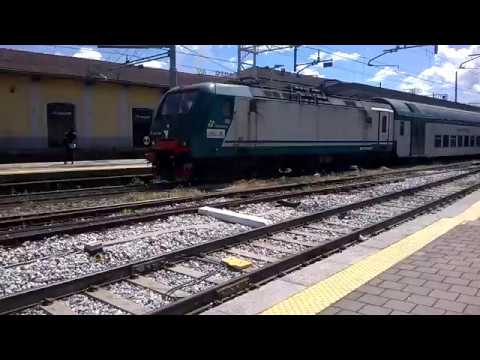 E464 238 XMPR+6 2 piani Trenord e XMPR - Monza 28/04/2017