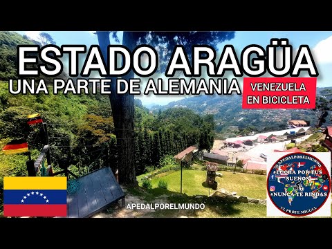 Un poco de montaña en la colonia Tovar y el paso por el estado Aragua en Venezuela