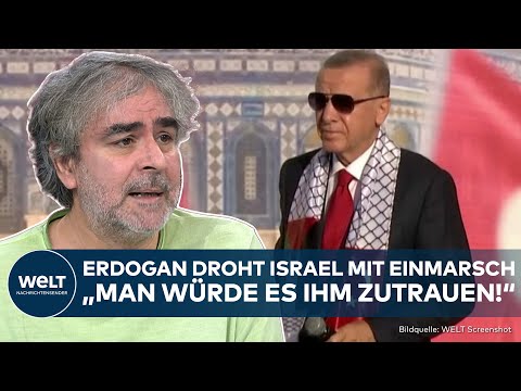 Video Thumbnail: KRIEG IN GAZA: Erdogan droht Israel mit Einmarsch! Lage in Nahost vor Eskalation?  I WELT Analyse