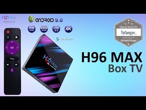 H96 MAX - Android TV Box - 4GB Ram 64GB Storage - Android 9 - Unboxing