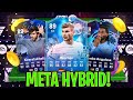 OVERPOWERED BEST POSSIBLE CHEAP 50K/100K/600K COIN META HYBRID (FC 24 SQUAD BUILDER) EA FC 24