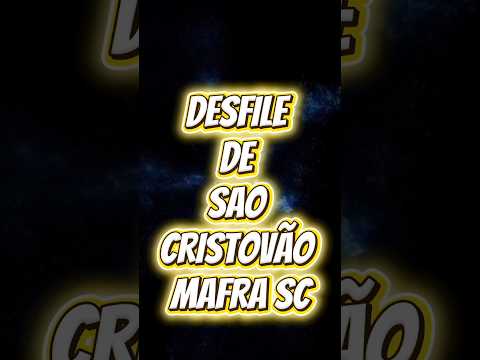 O DESFILE DE SÃO CRISTÓVÃO EM MAFRA SC #shorts #motos #motorcycle