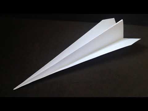 How to Make a Traditional Paper Airplane (Easy Tutorial)