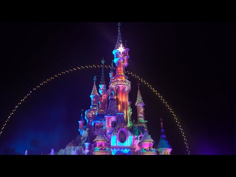[New Version] Disney D-Light of Christmas - Pre-show Disney Dreams!- Disneyland Paris