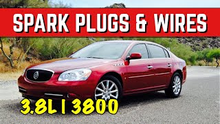 05 - 09 GM Buick 3.8L 3800 Spark Plugs & Wires Replacement | LaCrosse Lucerne Grand Prix Allure