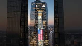 Trump unveils renderings for Miami skyscraper that will serve as his presidential library #shorts 