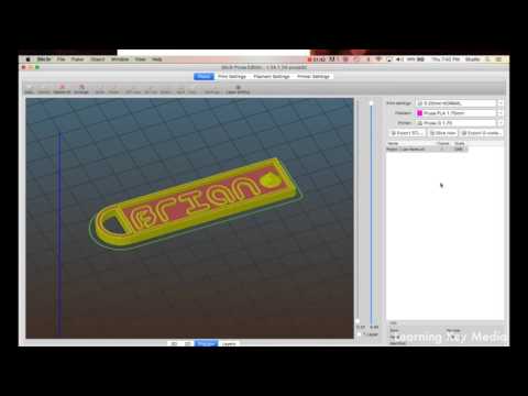 TinkerCad Basics Lesson #6a Using Slicer to create...