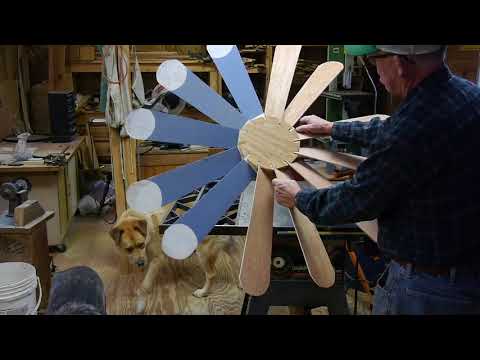 Windmill- Making Blades & Hub