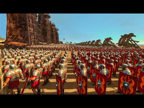 EPIC ROMAN SIEGE OF BABYLON - Total War ROME 2