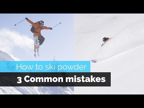 How to Ski Powder | 3 Common Mistakes & How to Fix Them thumbnail