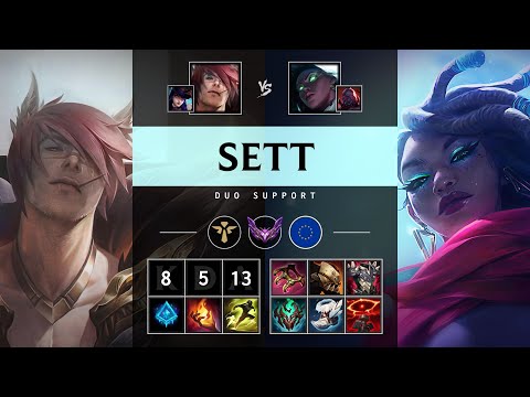 Sett Support vs Senna - EUW Master Patch 25.05