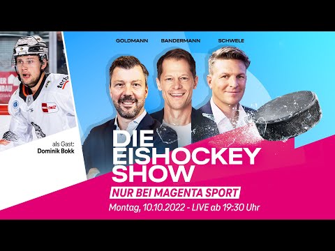 Die Eishockey-Show - Folge 2 mit Dominik Bokk | MAGENTA SPORT | Saison 22/23
