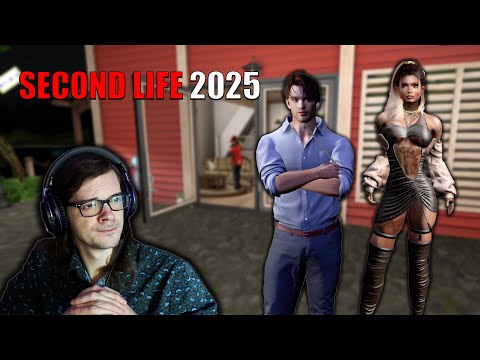 Exploring the Second Life Metaverse in 2025...