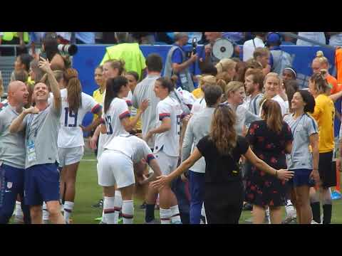 Tobin Heath/Christen Press Moments France 2019