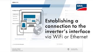 Tech Tip: Establishing a connection to the inverter's interface via Wi