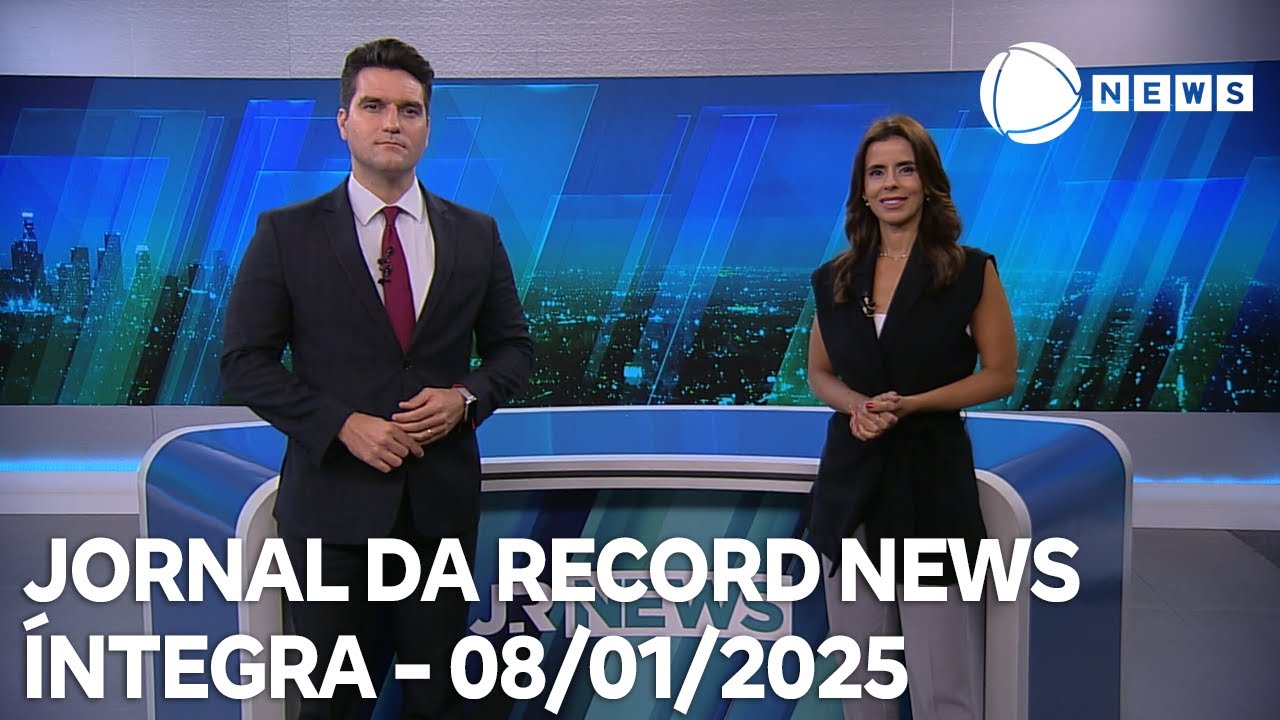 Jornal da Record News - 08/01/2025