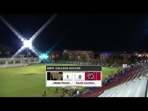 HIGHLIGHTS: Men's Soccer vs. Wake Forest — 10/18/16